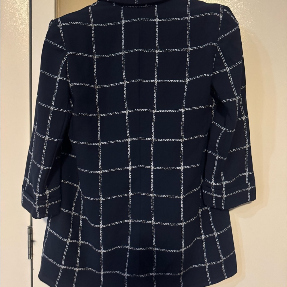 Express blue stripe blazer